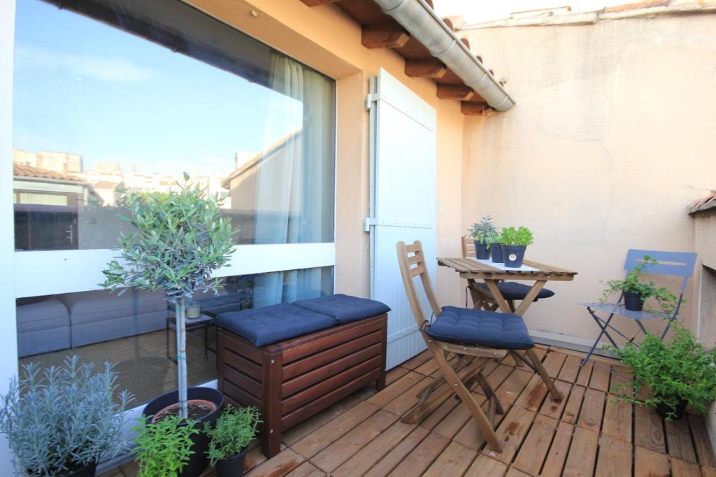 Picasso - Appartement Avignon centre - Apartamento Com Terraço
