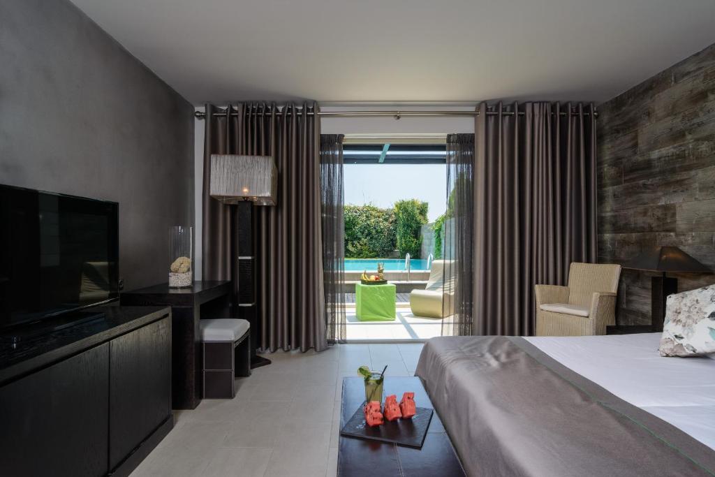 Posezení v ubytování Dion Palace Resort and Spa