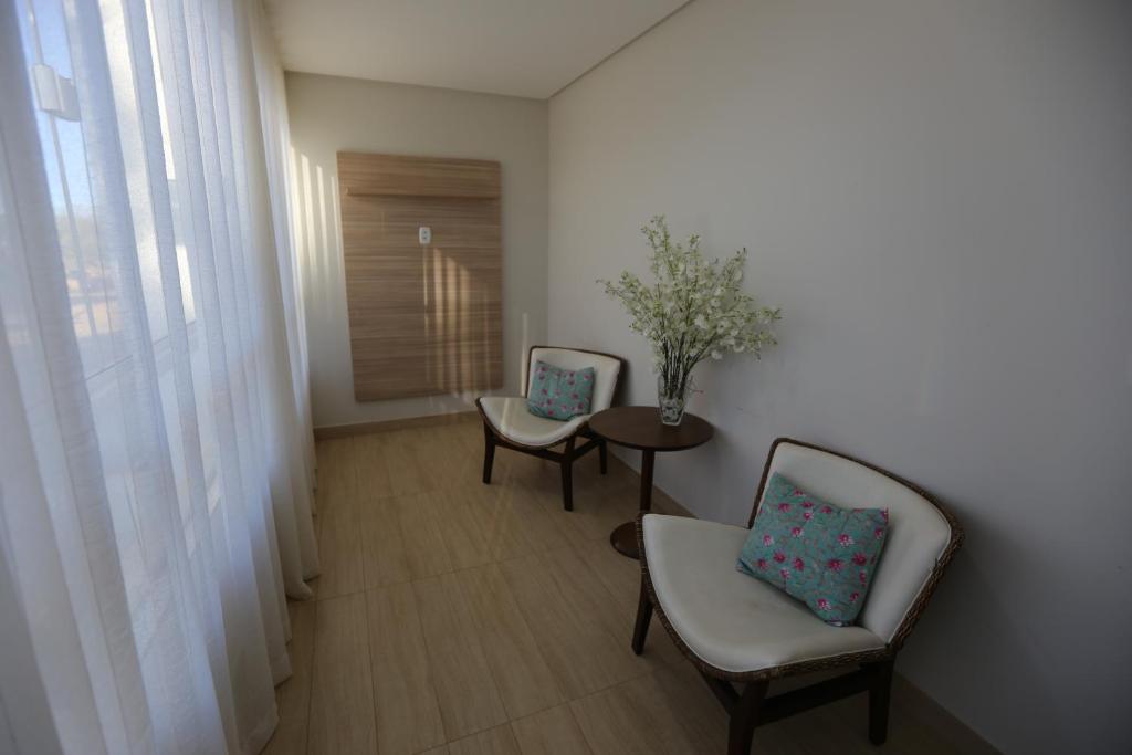 Posezení v ubytování Le Parc Hotel