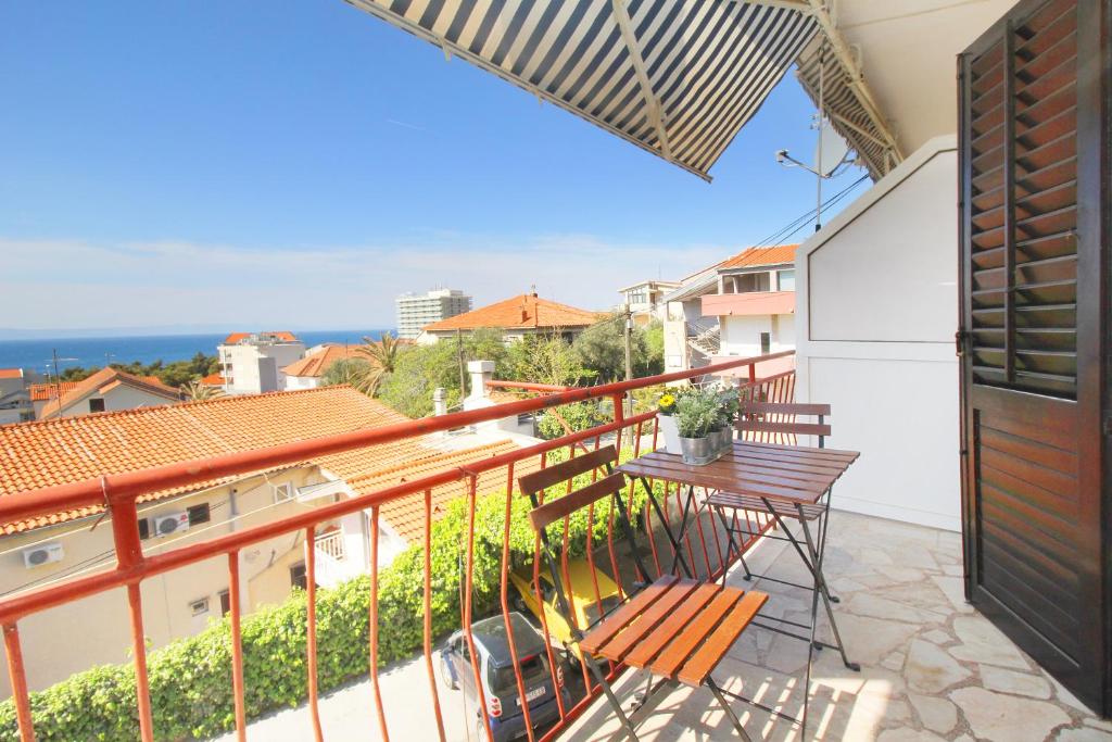Balkón nebo terasa v ubytování Guesthouse Marta
