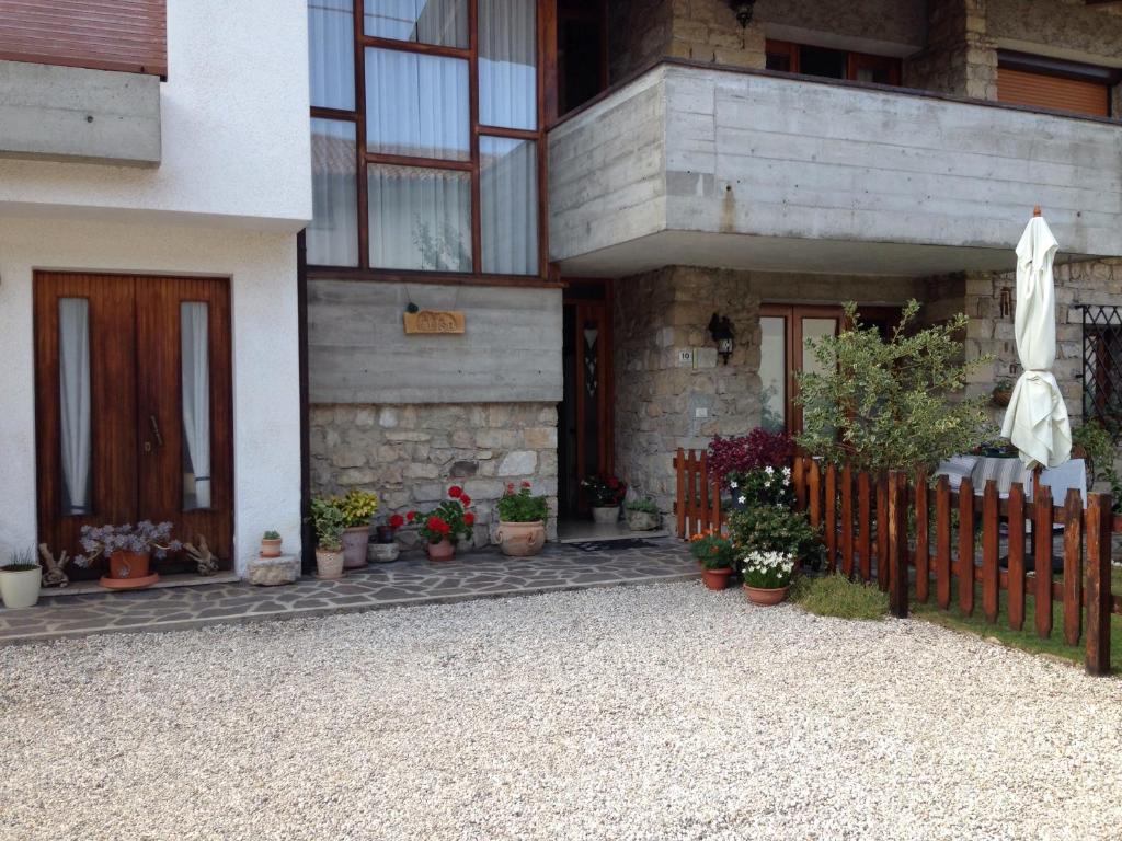 Budova, kde se bed and breakfast nachází