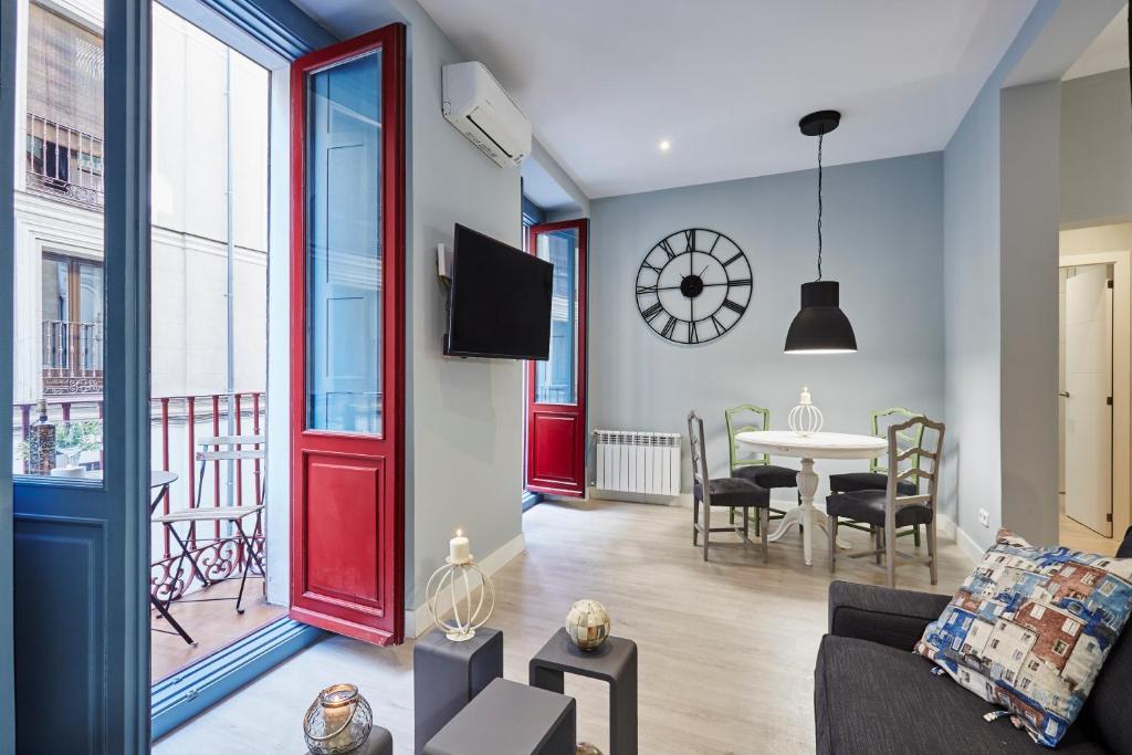 Posezení v ubytování LEEWAYS APARTMENT in FÚCAR
