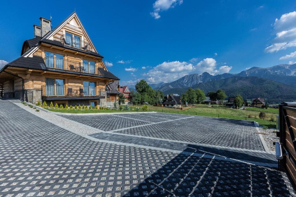 Výhľad na hory alebo výhľad na hory priamo z apartmánu