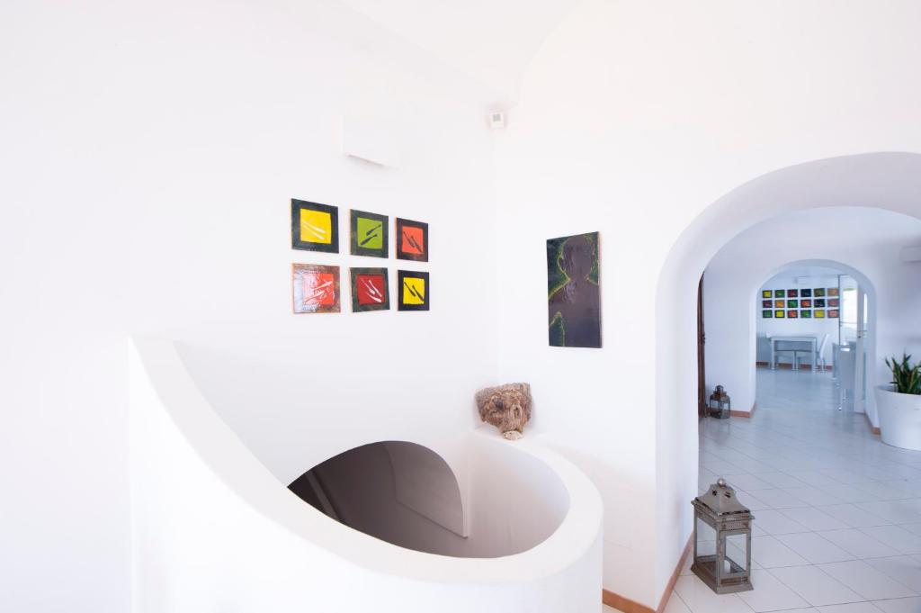 Гостиная зона в Hotel Villa Felice Relais