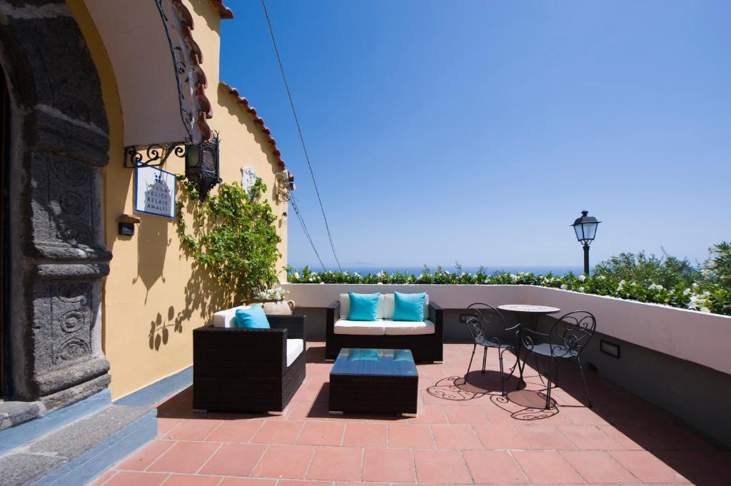 Балкон или терраса в Hotel Villa Felice Relais
