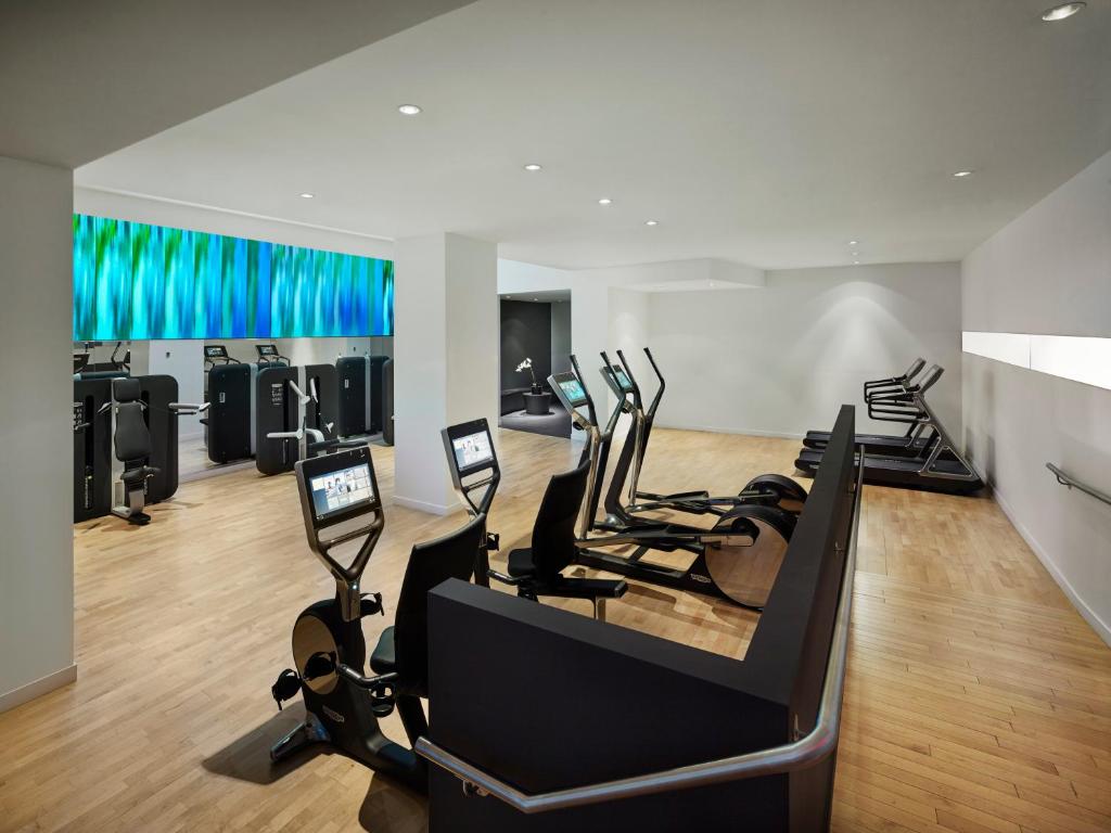 Fitness centrum a/nebo fitness zařízení v ubytování AKA Central Park