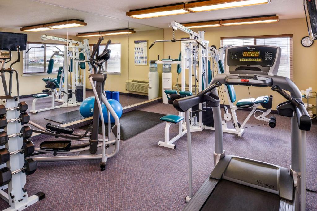 Fitness centrum a/nebo fitness zařízení v ubytování Best Western Pendleton Inn