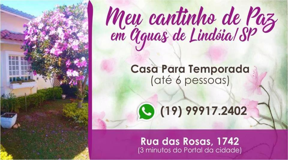  Meu Cantinho da Paz Em Águas de Lindóia