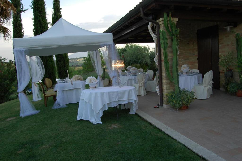 Ogród w obiekcie Agriturismo Tenuta Sol Alto
