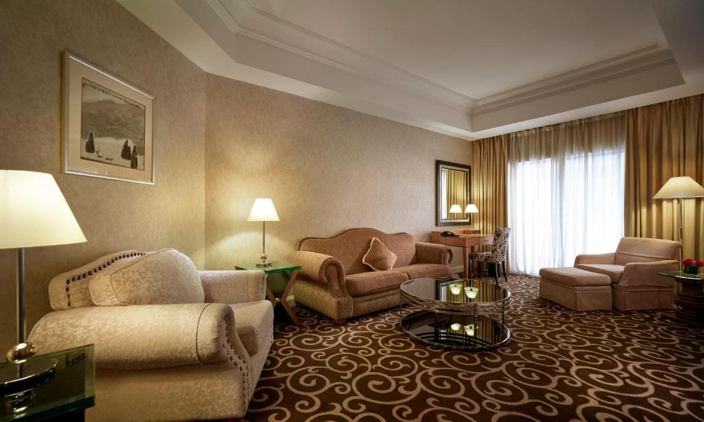 Ruang duduk di Sunway Putra Hotel Kuala Lumpur