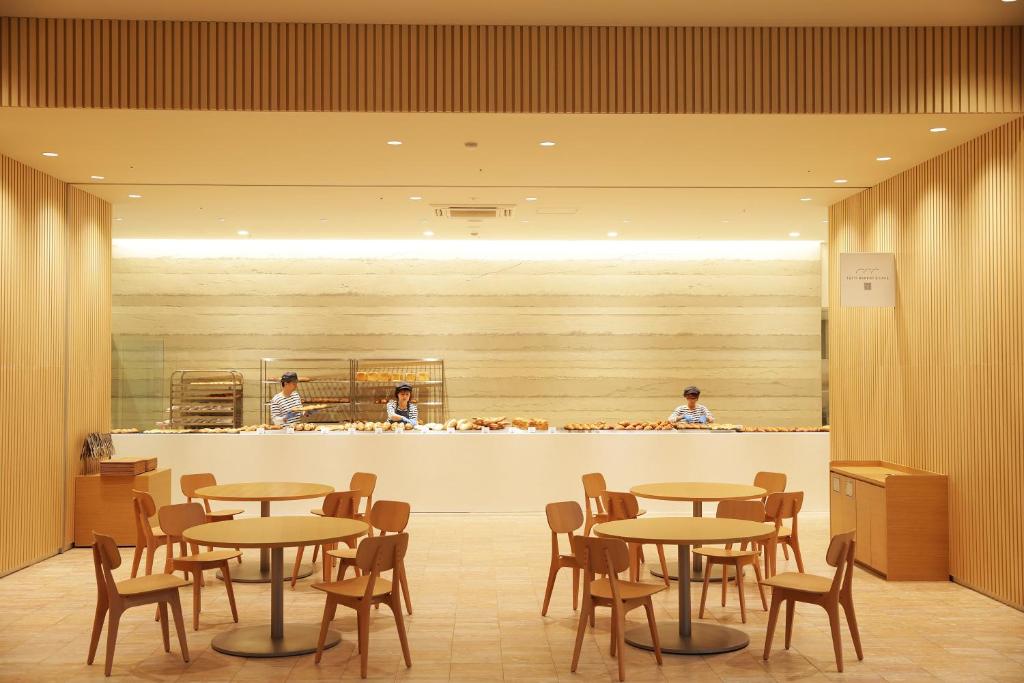 Restaurace v ubytování Shirahama Key Terrace Hotel Seamore