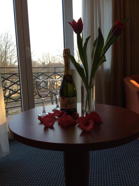 Nápoje v ubytování Hotel Promenada