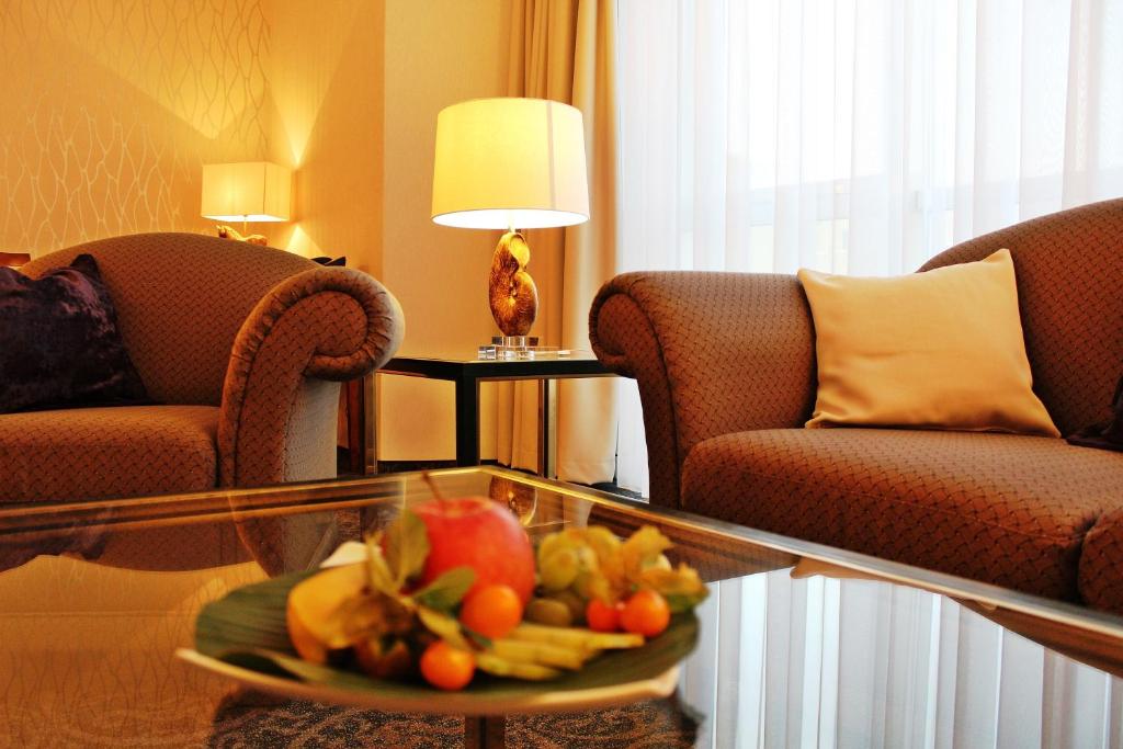 Posezení v ubytování Hotel Ratswaage