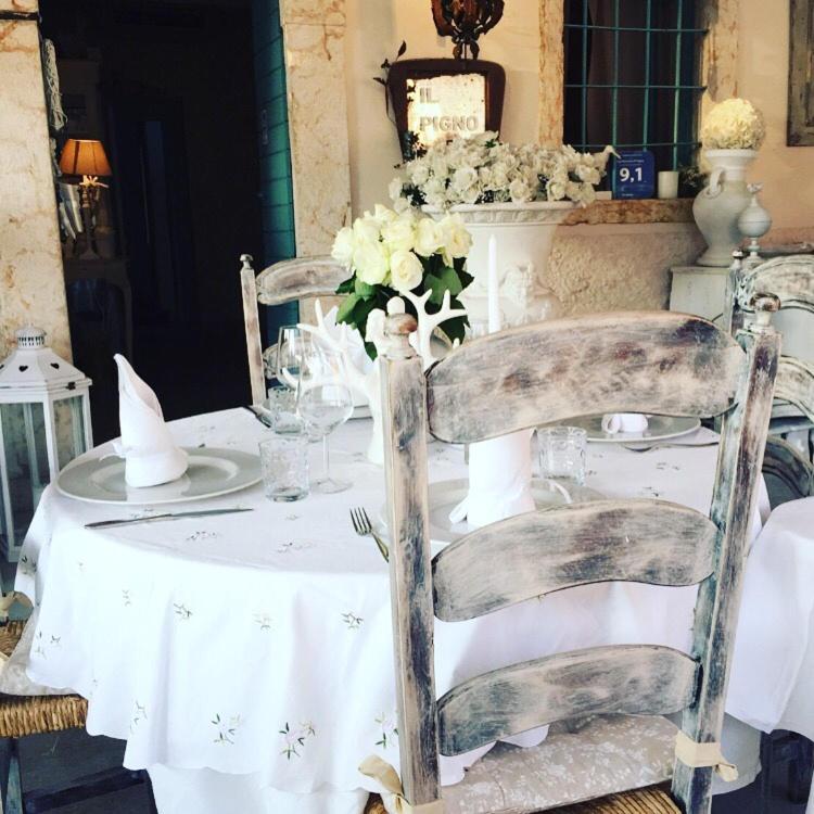 Posezení v ubytování Relais Il Pigno