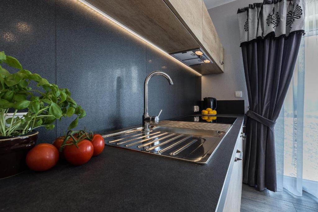 Kuchyňa alebo kuchynka v ubytovaní Giewont Residence