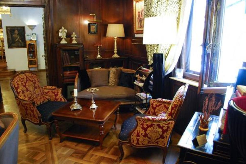 Posezení v ubytování Scala Boutique-Hotel