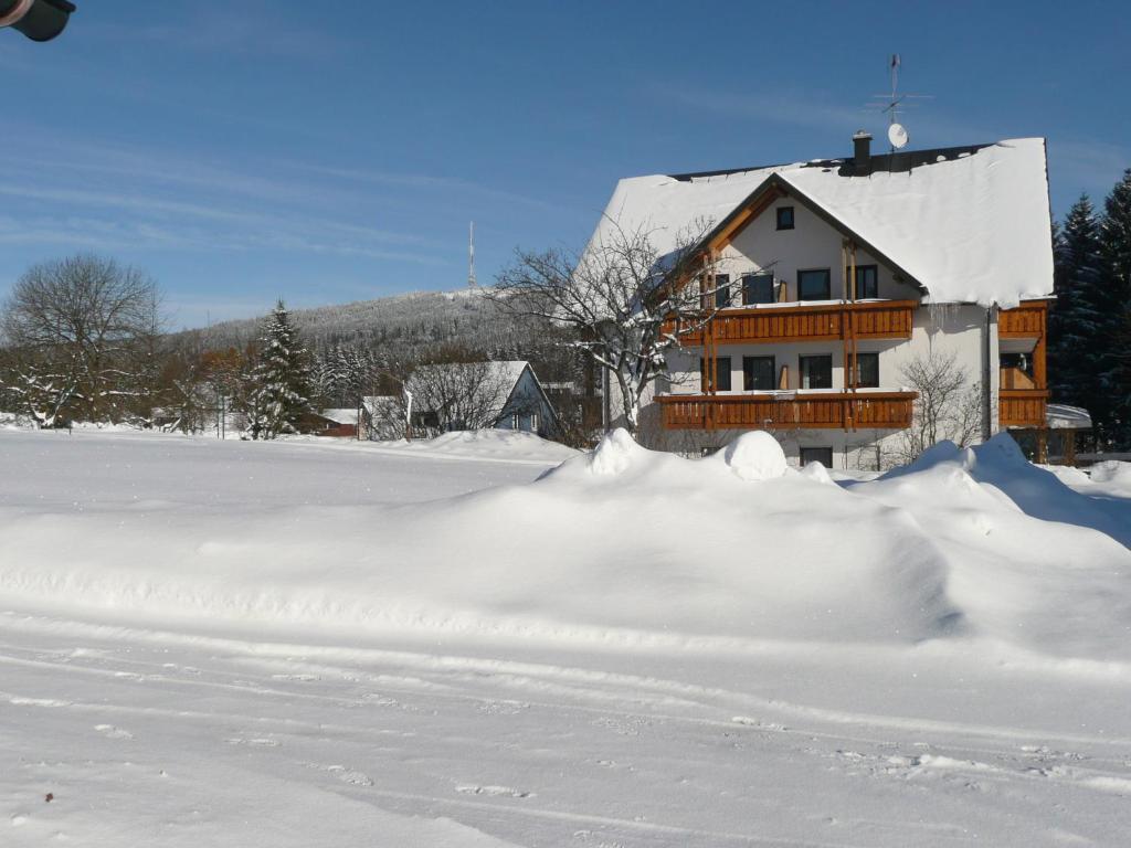 Hotel Bergblick v zimě
