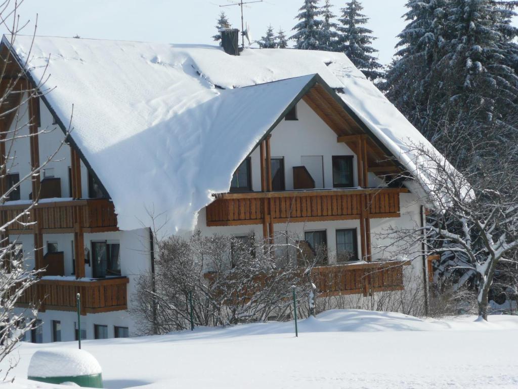 Hotel Bergblick v zimě