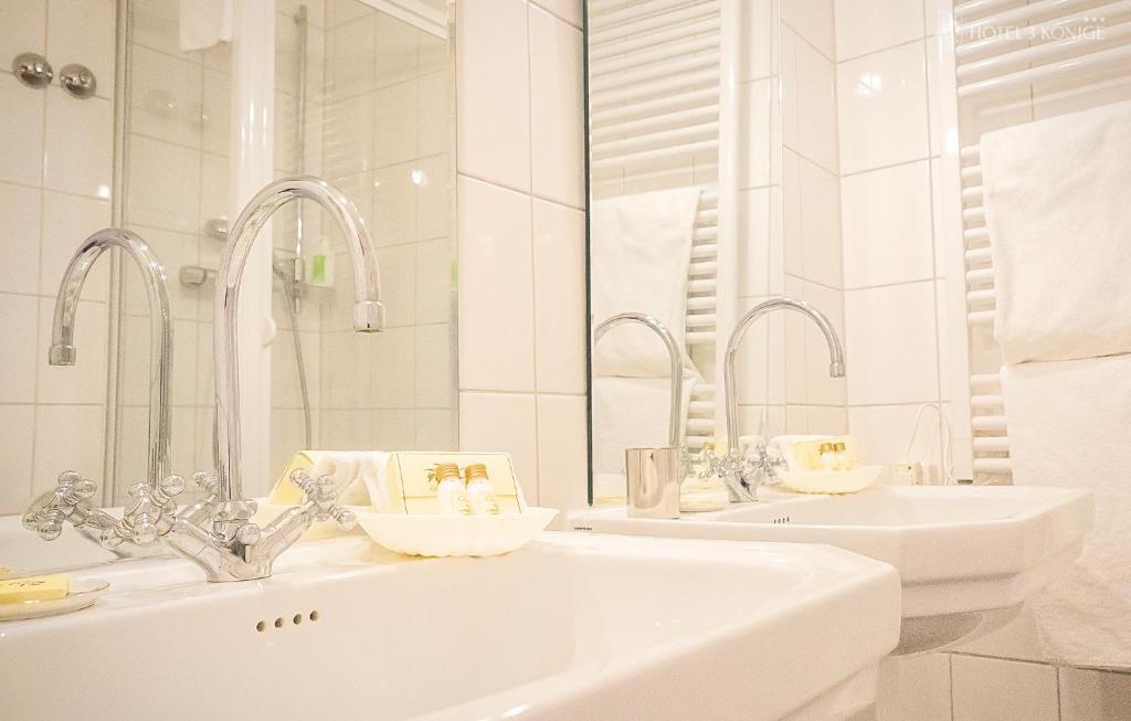 Koupelna v ubytování Hotel 3 Könige