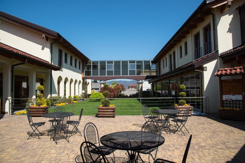 Zahrada ubytování Resort Monviso