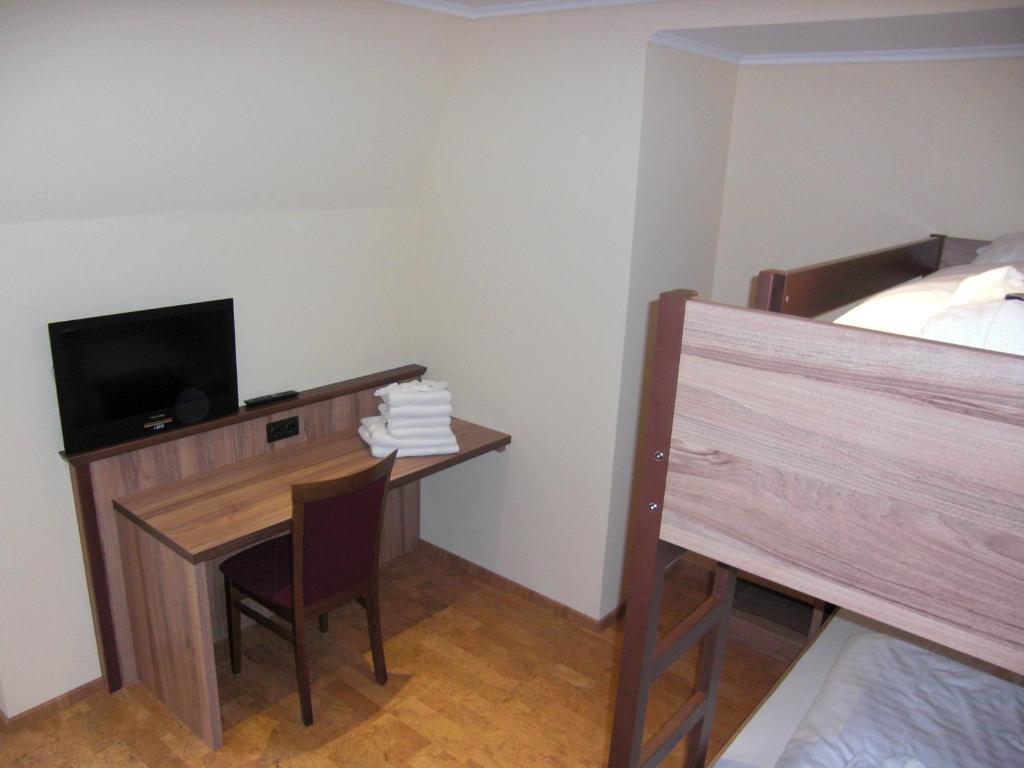 Postel nebo postele na pokoji v ubytování Wald-Hotel Heppe