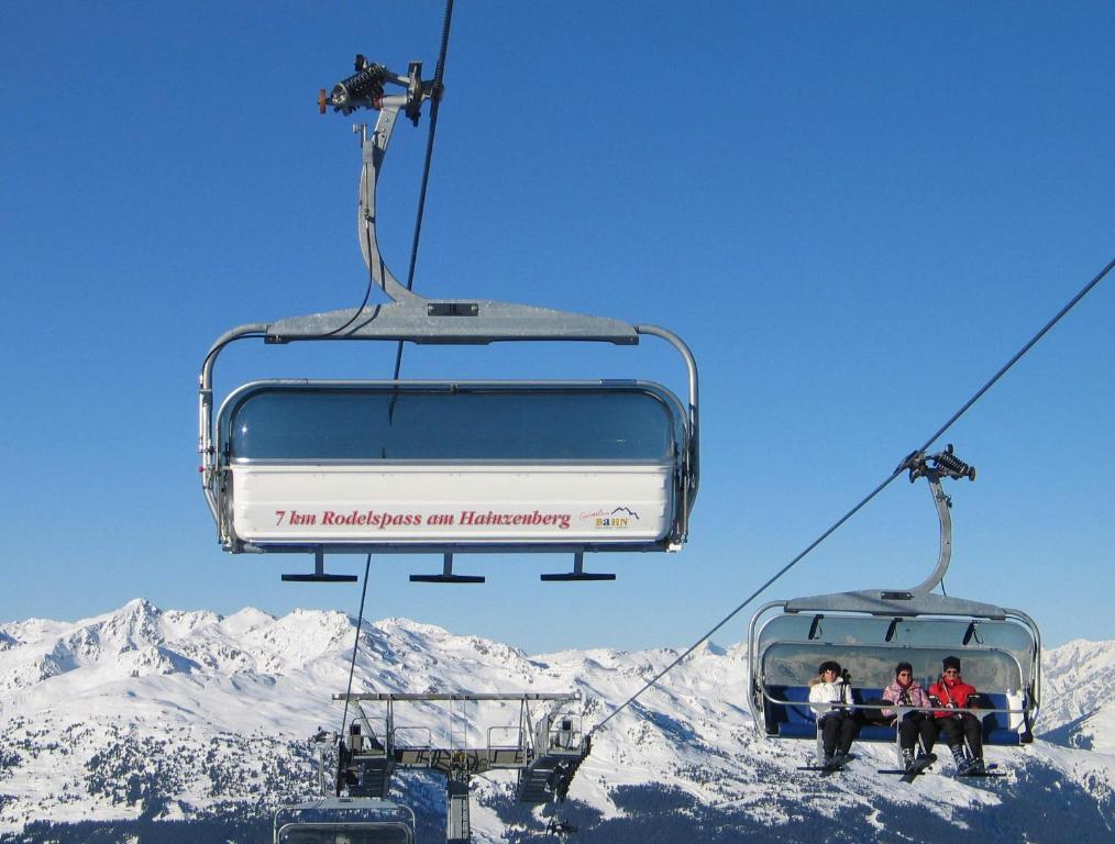 Ferienwohnung Ausblick Zillertal v zimě