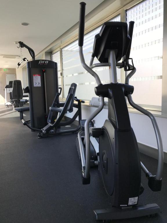 Fitness centrum a/nebo fitness zařízení v ubytování Parador de Alcalá de Henares