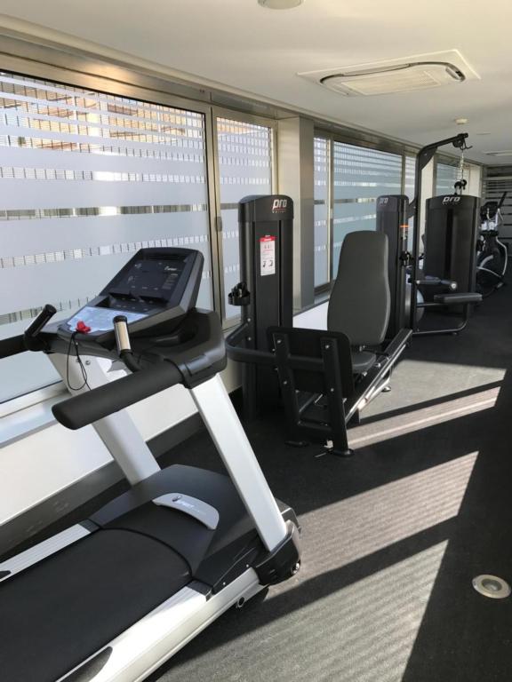Fitness centrum a/nebo fitness zařízení v ubytování Parador de Alcalá de Henares
