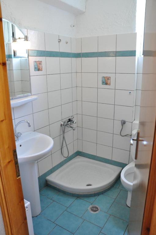 Koupelna v ubytování Villa Annilena