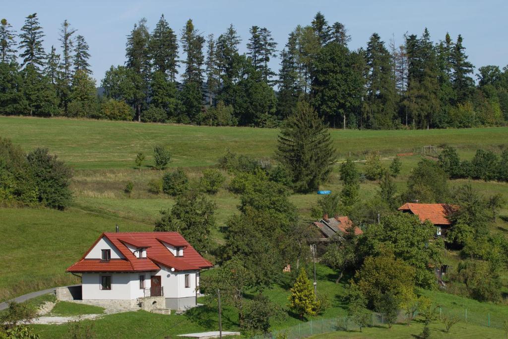 Příroda nedaleko prázdninového domu