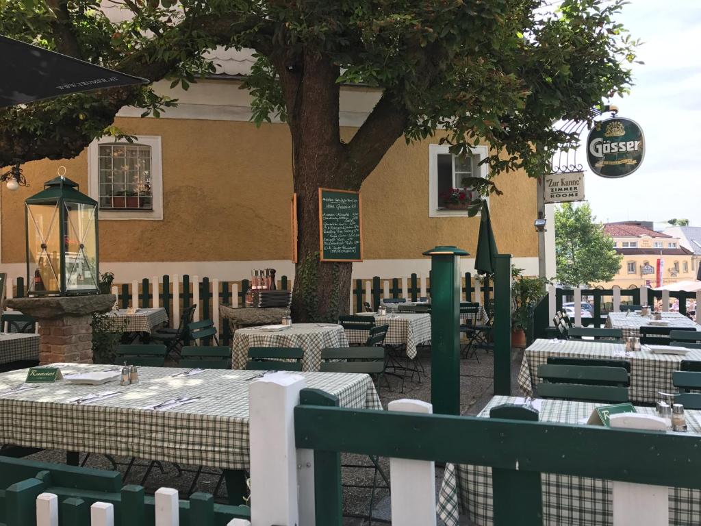 Restaurace v ubytování Gasthof "Zur Kanne"