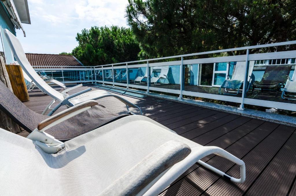 Balkón nebo terasa v ubytování Hotel Mare Live