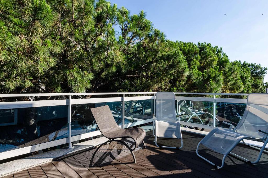 Balkón nebo terasa v ubytování Hotel Mare Live