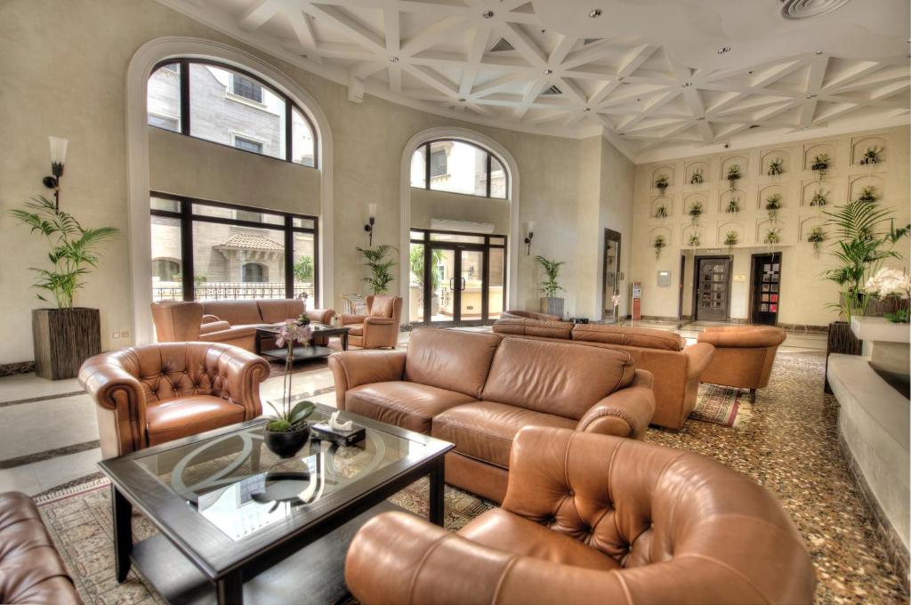 Posezení v ubytování Rawasi Hotel Apartments
