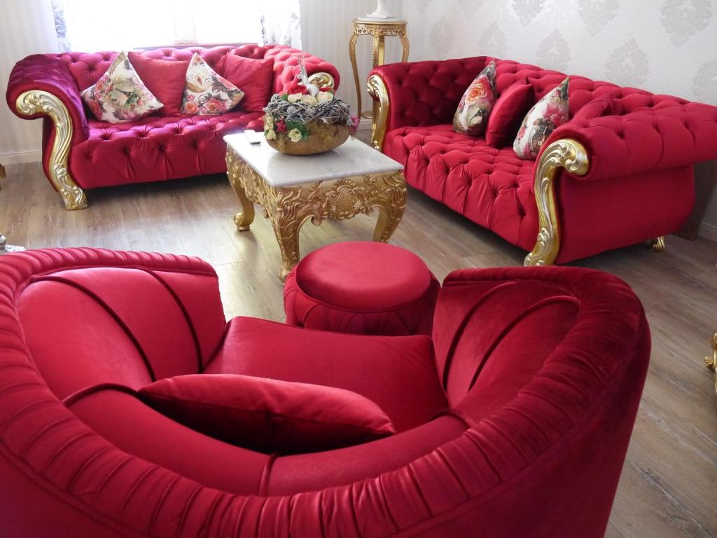 Posezení v ubytování Boutiquehotel Villa Rosenhof