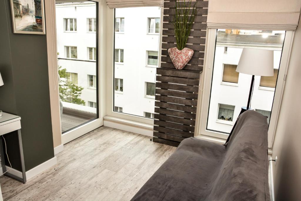 Posedenie v ubytovaní Apartament 34 Gdynia KLIMATYZOWANY
