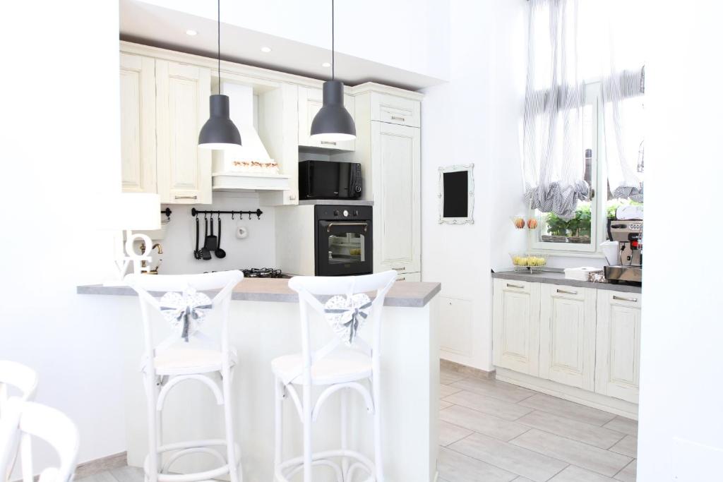Una cocina o cocineta en Carducci