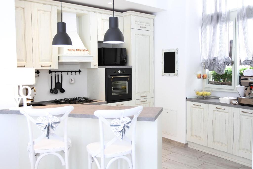 Una cocina o cocineta en Carducci