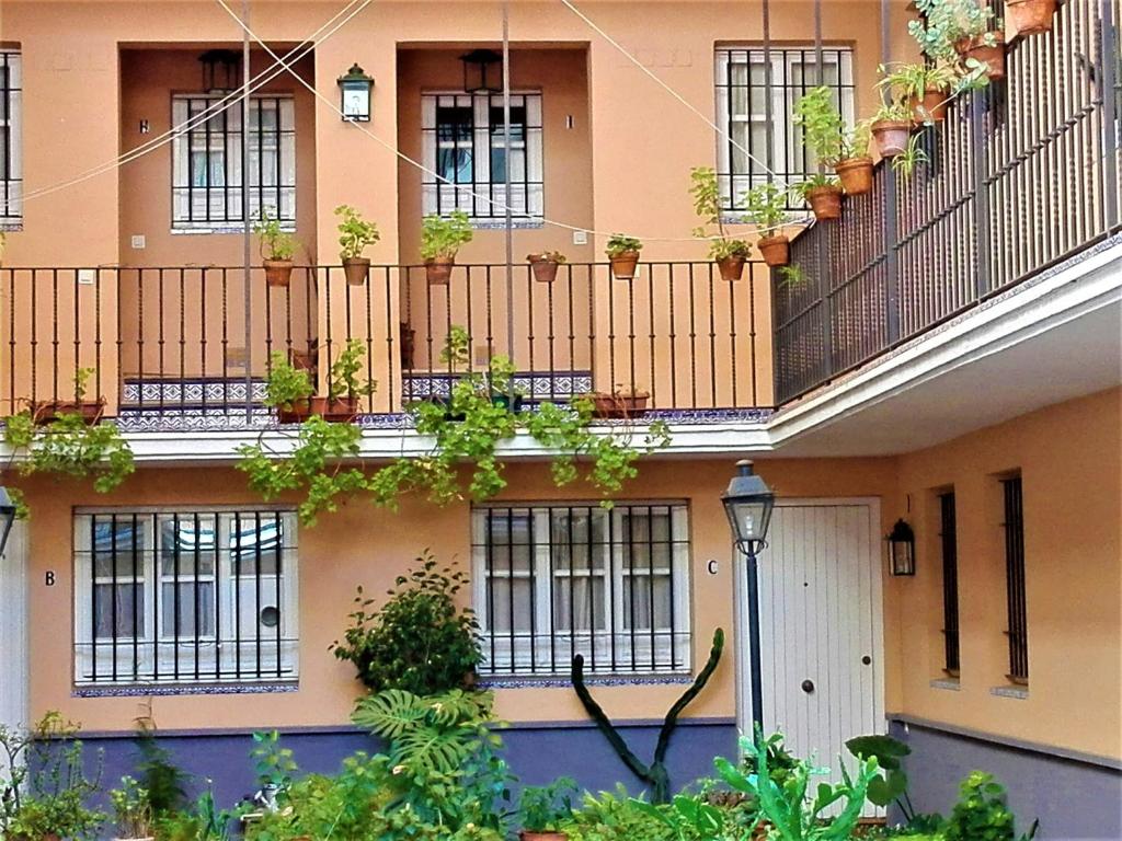 Balkón nebo terasa v ubytování Duplex En Corral De Vecinos San Bernardo