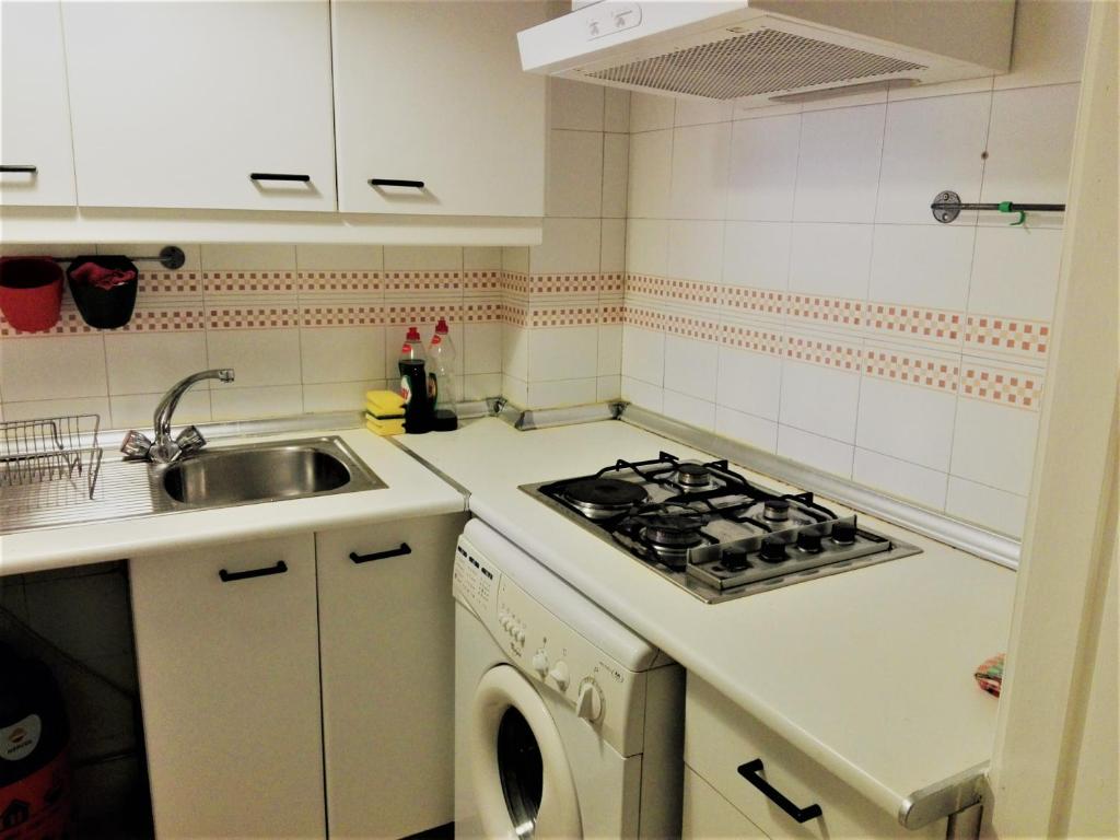 Kuchyň nebo kuchyňský kout v ubytování Duplex En Corral De Vecinos San Bernardo