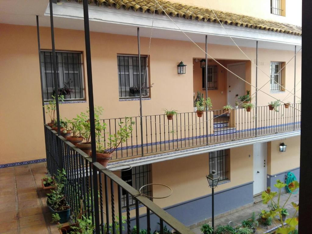 Balkón nebo terasa v ubytování Duplex En Corral De Vecinos San Bernardo