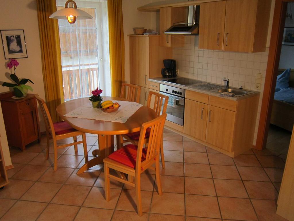 Kuchyň nebo kuchyňský kout v ubytování Appartement Millennium