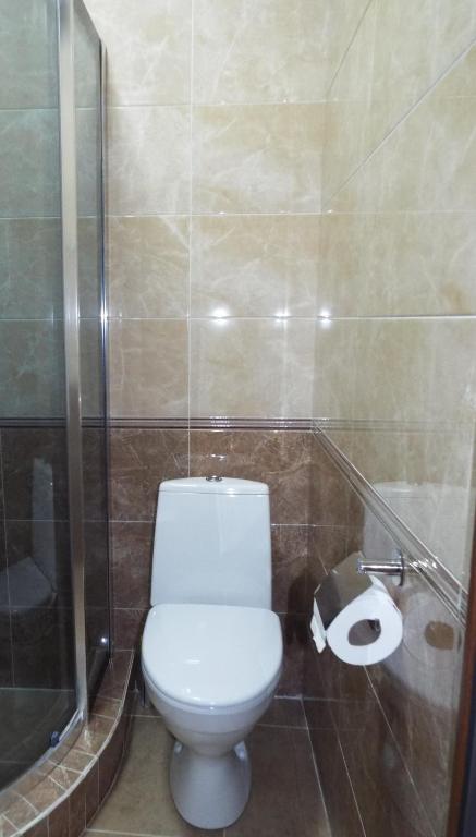 Koupelna v ubytování Guesthouse Fatima