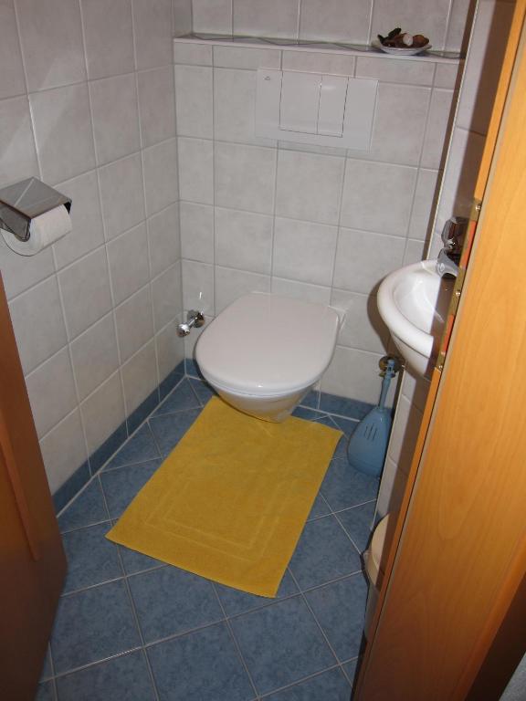 Koupelna v ubytování Appartement Millennium