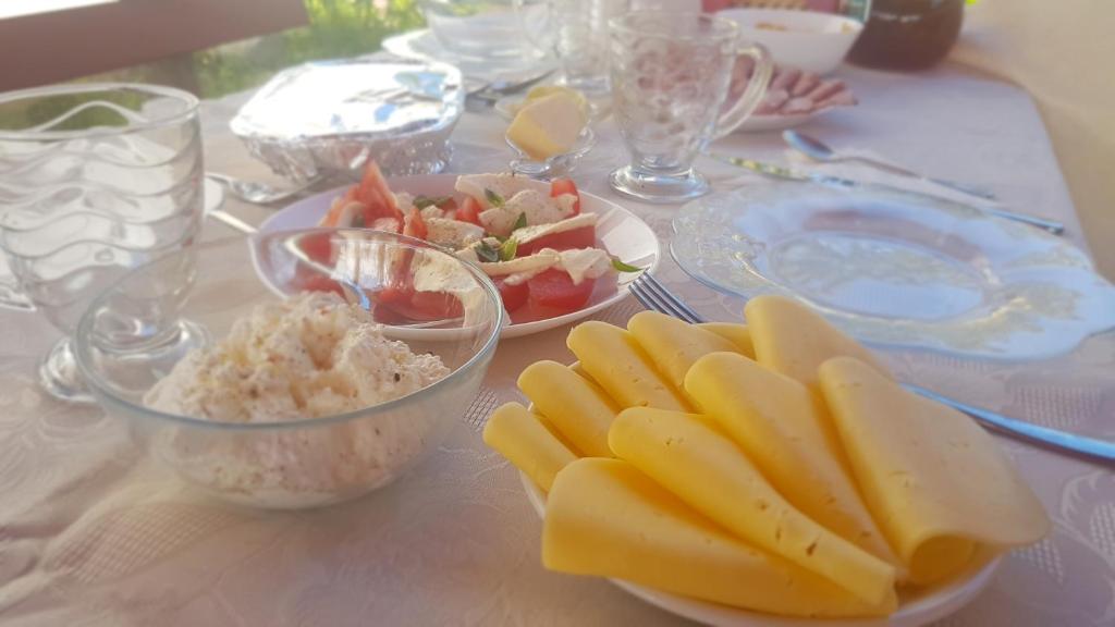 Jídlo v bed and breakfast nebo okolí