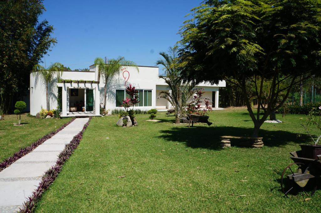 Zahrada ubytování Finca Garullo Hotel Boutique