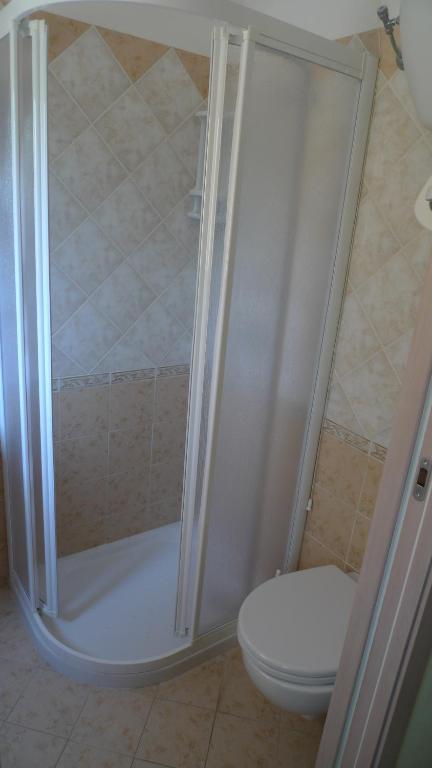 Koupelna v ubytování Residence Il Turistico