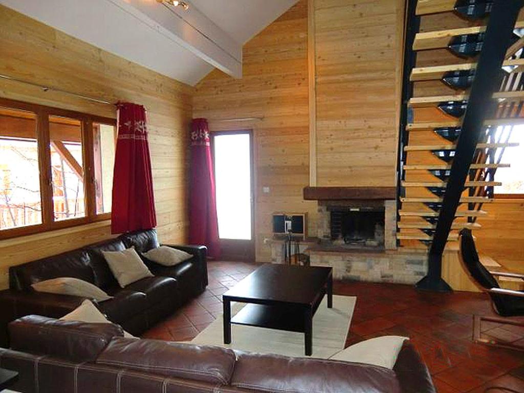 Posezení v ubytování Odalys Chalet Erika