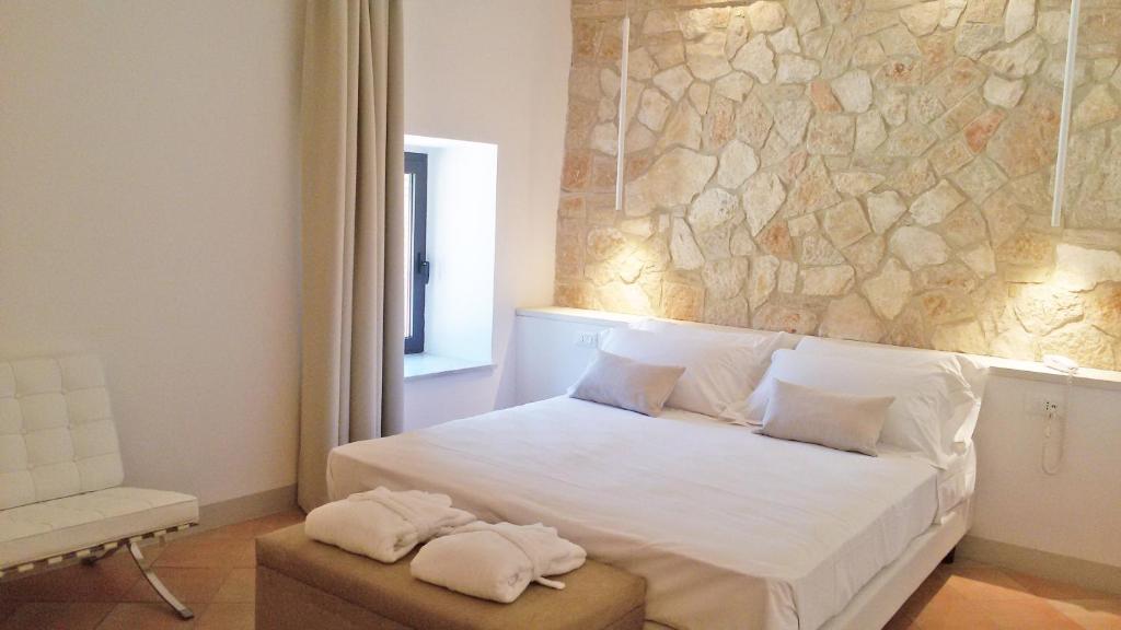 Posteľ alebo postele v izbe v ubytovaní Giotto Country House & Spa