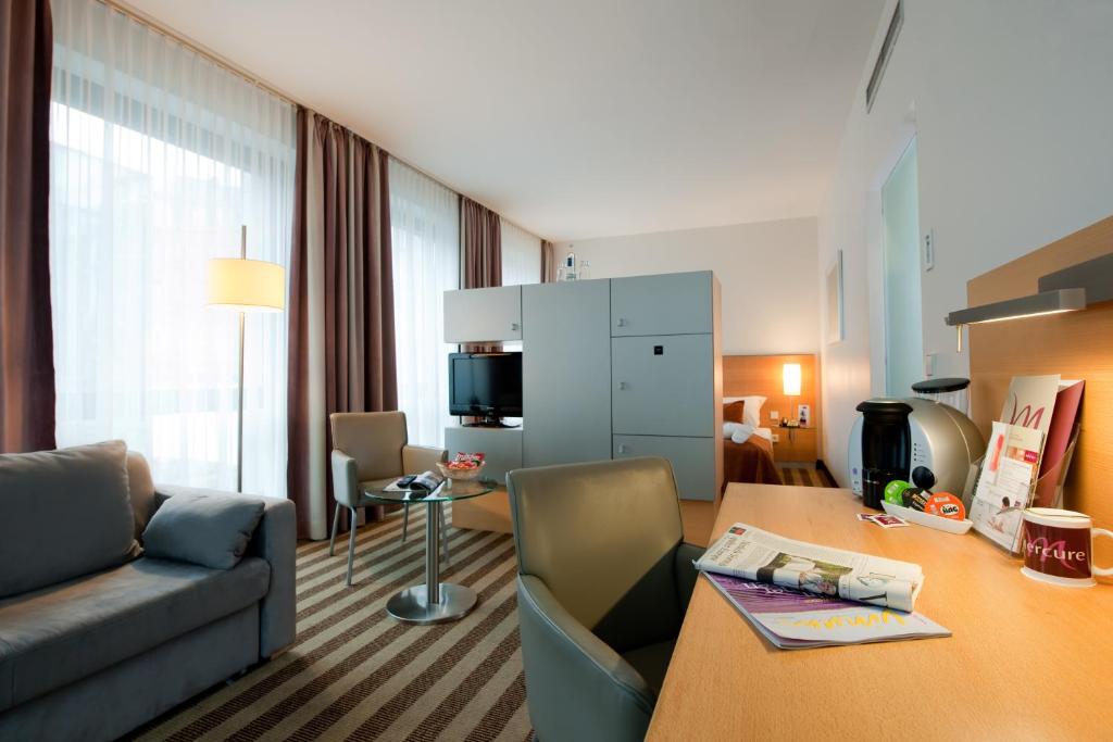Posezení v ubytování Mercure Hotel Aachen Am Dom